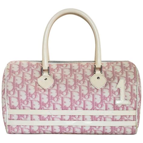 pink dior vintage bag|vintage christian dior bag authentic.